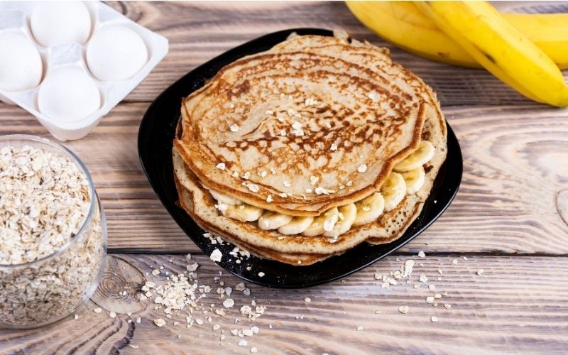 Pancake yến mạch giúp bữa sáng thêm phong phú và hấp dẫn